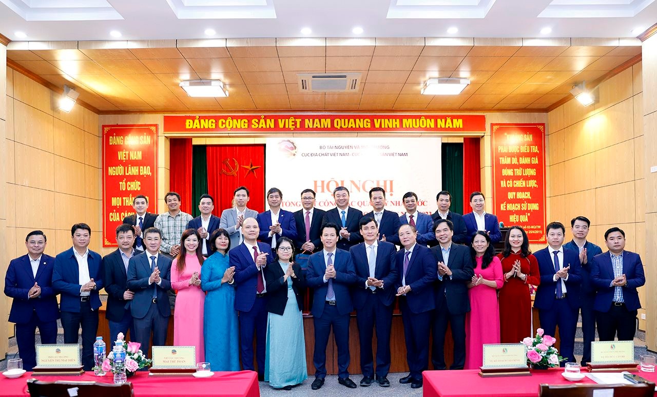 Hội nghị Tổng kết công tác quản lý nhà nước về địa chất và khoáng sản năm 2023